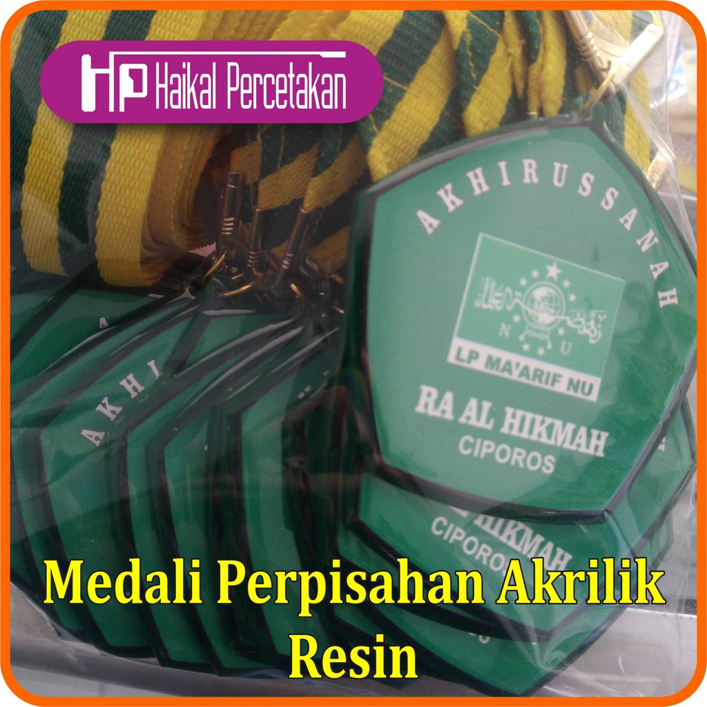 MEDALI AKRILIK ~ MEDALI WISUDA BAHAN AKRILIK