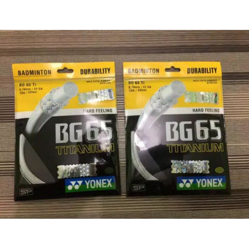 SENAR YONEX BG 65 TITANIUM