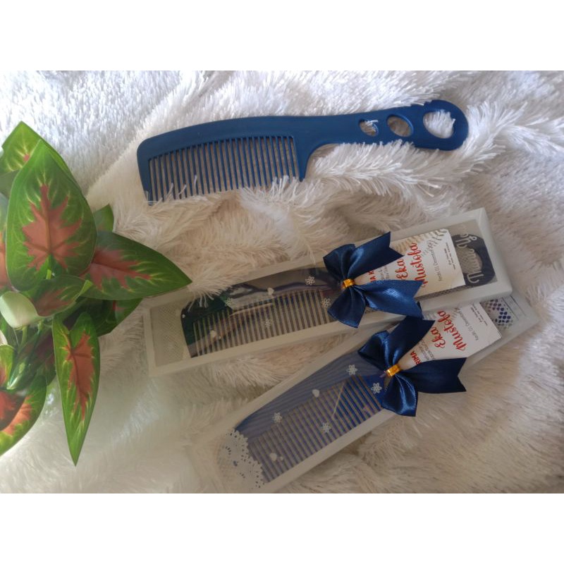 

souvenir sisir besar ultah / nikah / khitan