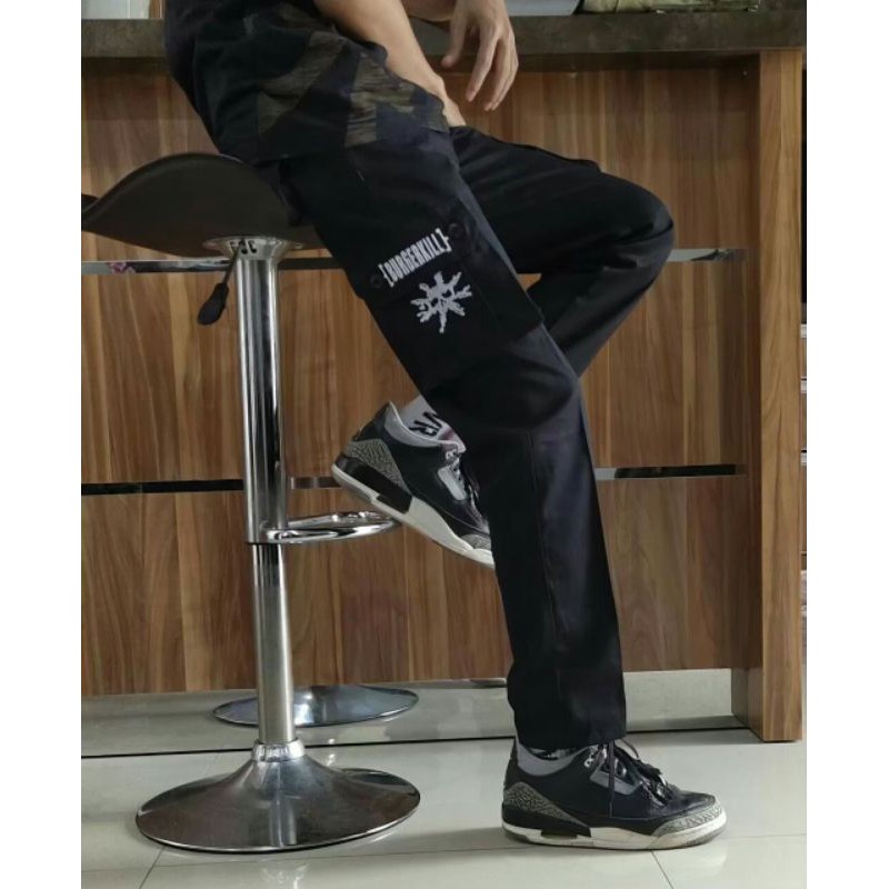 Celana cargo panjang Burgerkill/ cargo panjang cowok - cargo distro - cargo burgerkill - cargo Origi