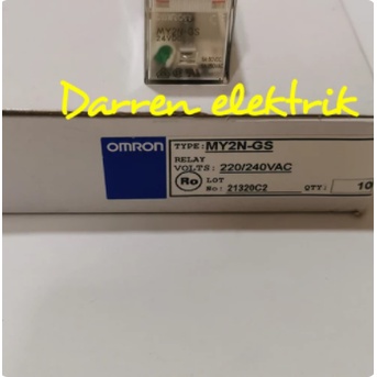 relay omron MY2N-GS 24vdc,original
