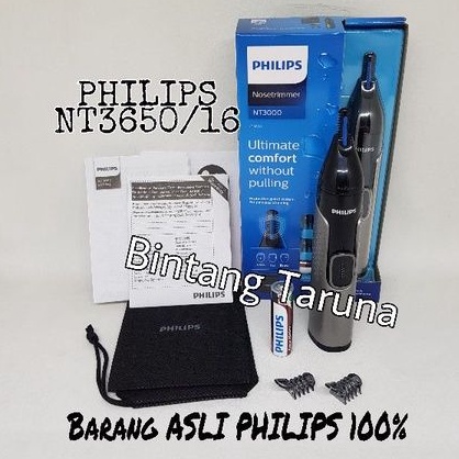 Philips Nose Trimmer NT3650/16 Philips Series 3000 Nose Trimmer NT3650 Original 100%