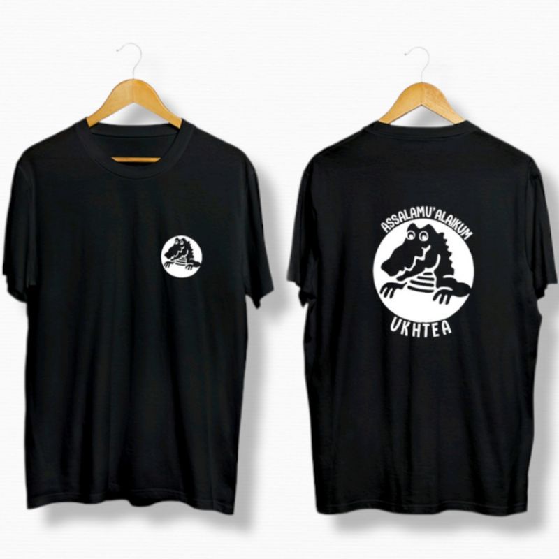 Baju Kaos Dakwah Distro Islami Pria Santri Salafy Islam Tukang Ngopi Kopi Hitam Pria Combed 30s-Playboy