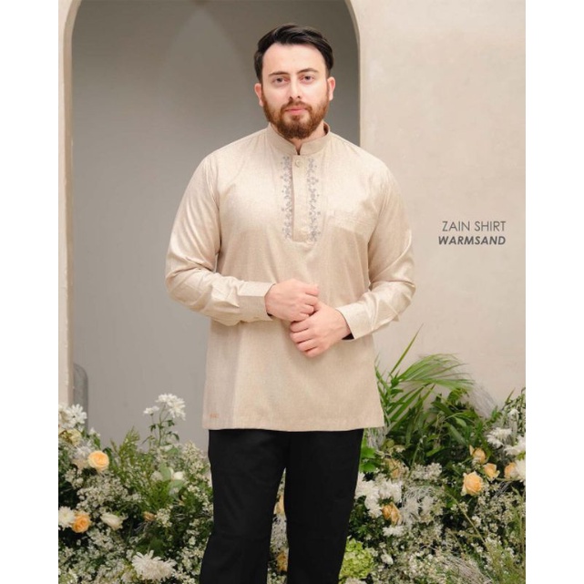 (READY STOCK BISA GOSEND) zada shirt Zain Shirt Original Mayoutfit / Baju Koko Dewasa Zatif Family S