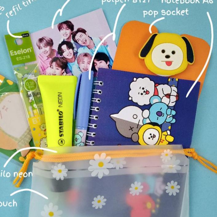 

Jual M140.☛ PAKET ALAT TULIS / ALAT TULIS SET KPOP / STATIONERY SET.IP.17 ⭐makacii..ya