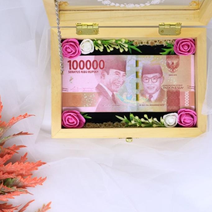 

[COD] Kotak cincin kayu / mahar uang / kotak mahar uang / kotak cincin murah [COD]