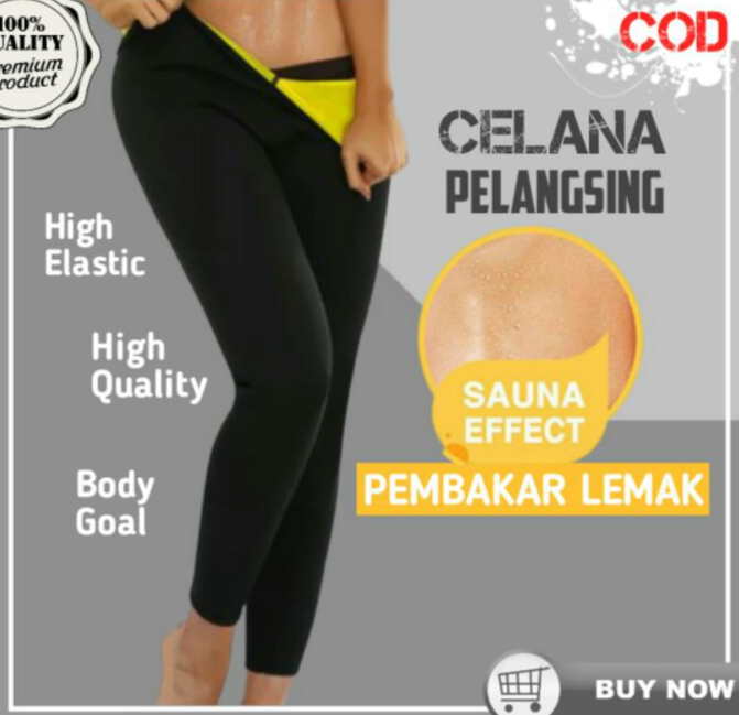 KORSET CELANA LEGGING PANJANG SENAM WANITA OLAHRAGA GYM FITNESS  HOT SHAPER  NEOTEX  HOT SHAPERS A5