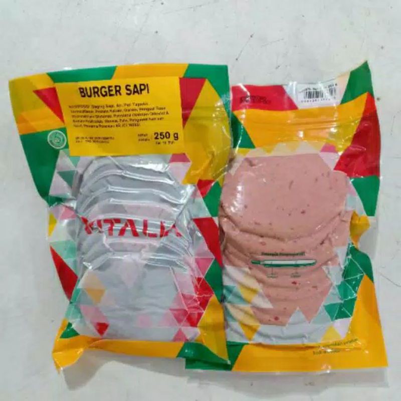 

VITALIA isi burger 10s 250gr