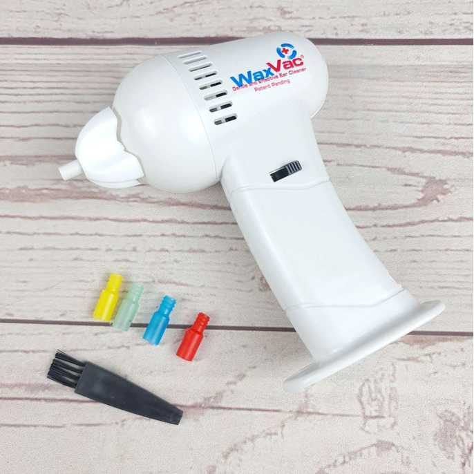 COD Electric Ear Wax Vacuum Vac Wax Removal Pembersih Telinga