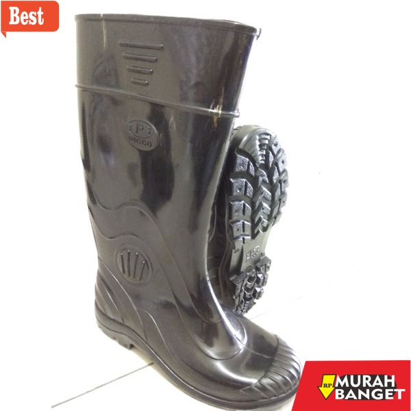 Boot kualitas terbaik- AP BOOTS PICCO HITAM-SEPATU BOOTS PANJANG