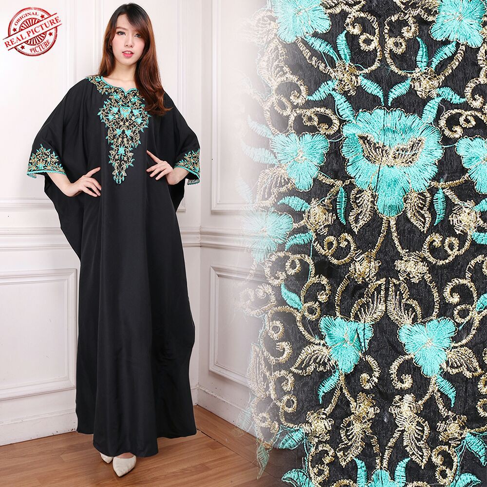 SB Collection Dress Maxi Yassa Longdress Kaftan Gamis Jumbo Terusan