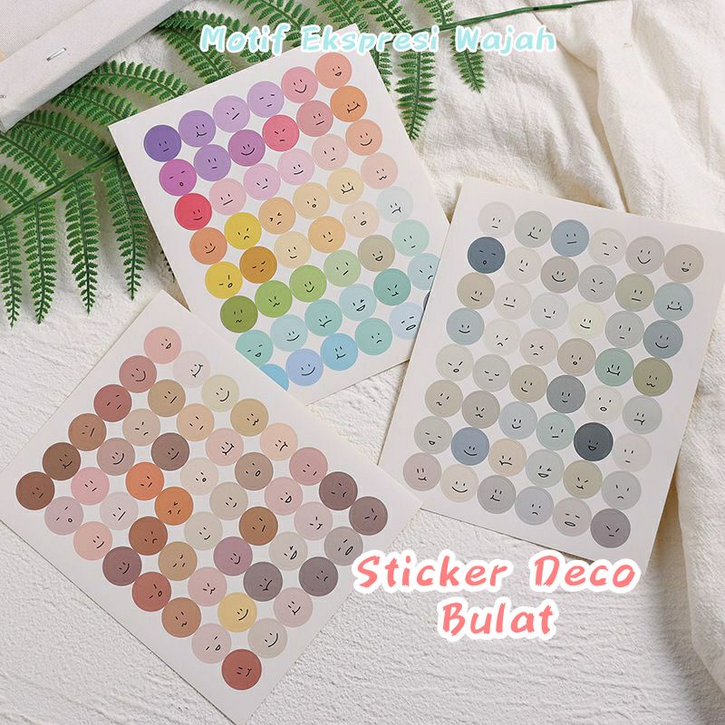 

STICKER BULAT KARAKTER SMILE | STICKER POLKADOT LUCU | STICKER MORANDI VINTAGE | STICKER SCRAPBOOK