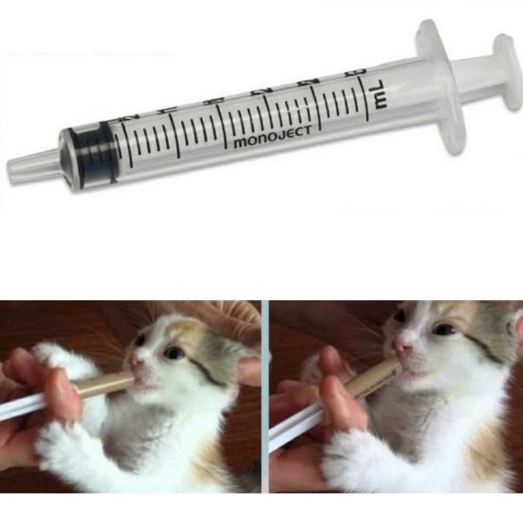 1ML Sepetan Syringe Spuit Kucing Anjing FEZONE