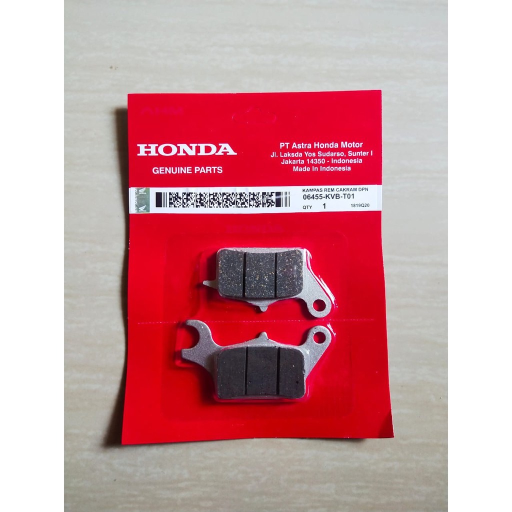 kampas Rem Depan Honda Beat Vario Scoopy | Dispad Depan Honda Matic