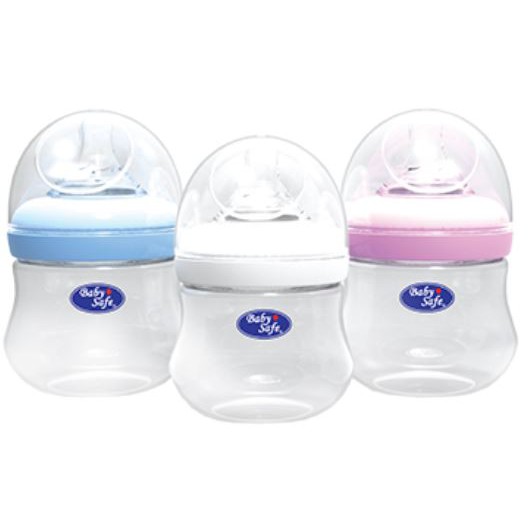 Babysafe Wide Neck Bottle 125ml/ 250ml - Botol Susu WN001/WN002