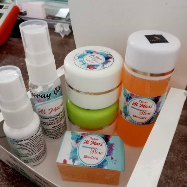 AL MAXI GLOW PAKET HEMAT LEVEL 3 TERMURAH ORIGINAL