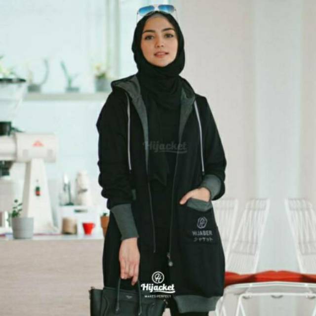 Hijacket Yukata original / Jaket cewek / Jaket panjang wanita muslimah Jaket tangan manset