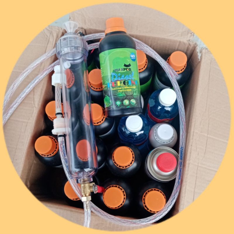 Alat purging plus cairan purging 500ml