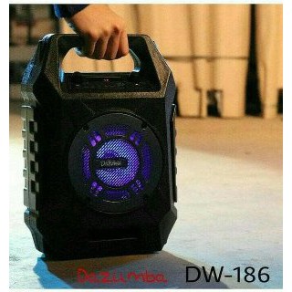Unik Speaker Aktif Portable DAZUMBA DW 186 Diskon