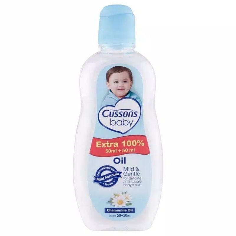 Cussons Baby Oil 50ml + 50ml