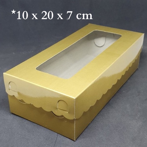 

Dus Cake gold 10x20x7 / packaging box kue