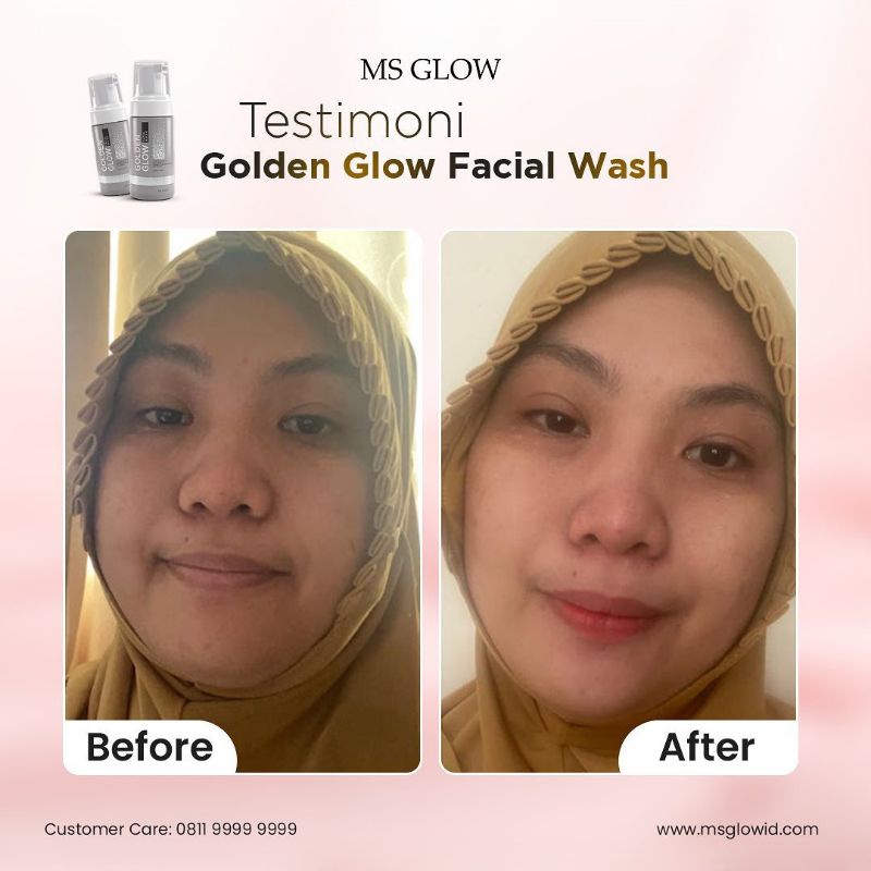 Golden Glow Facial Wash MS Glow / Facial Wash Golden Glow / Facial Wash Ms glow