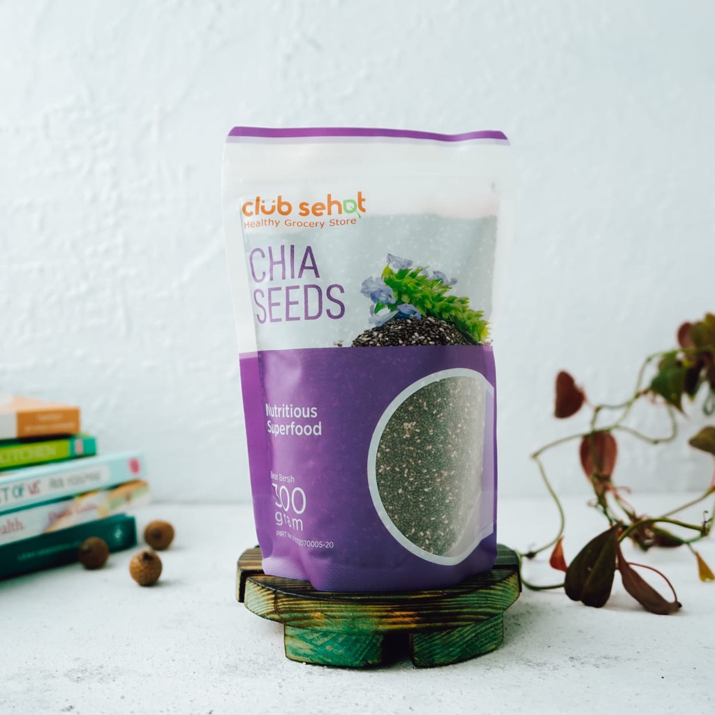 

CLUB SEHAT - ORGANIC Black CHIA SEED 300GR