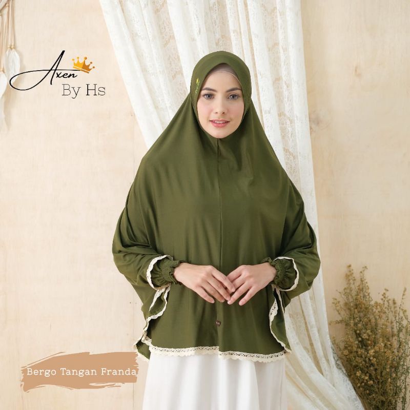 Hijab / Kerudung Bergo Tangan Franda