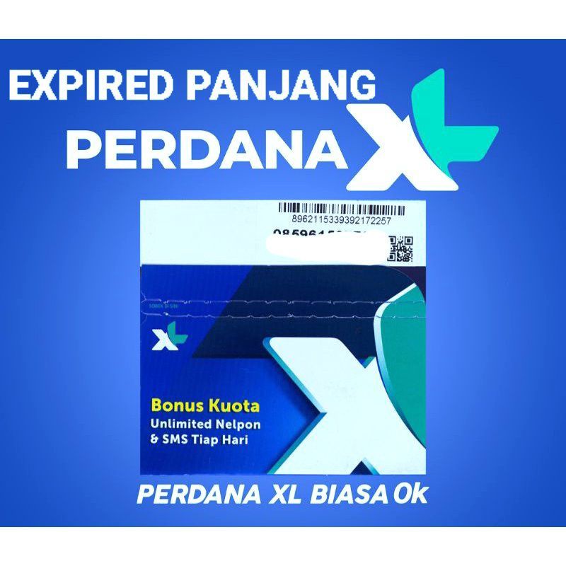 KARTU PERDANA XL 0k SERI URUT (untuk grosir chat admin)