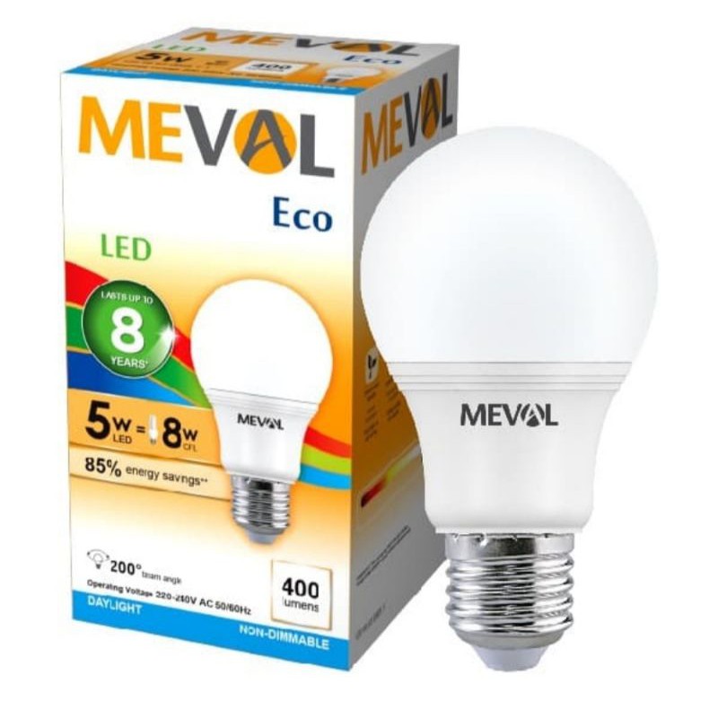 Lampu Led 5 watt Bohlan Putih Meval
