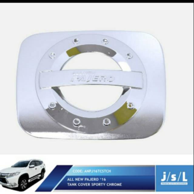 Tank cover all new Pajero 2016 sporty chrome jsl