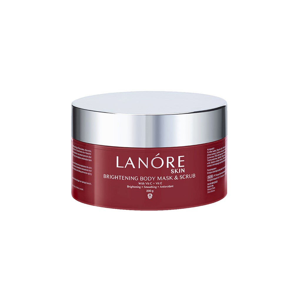 Lanore Skin Body Brightening Mask &amp; scrub