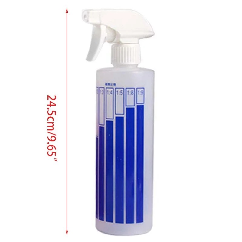 [Featured] 500ml Accurate Dilution Ratio Spray Empty Bottle With Dilution Ratios