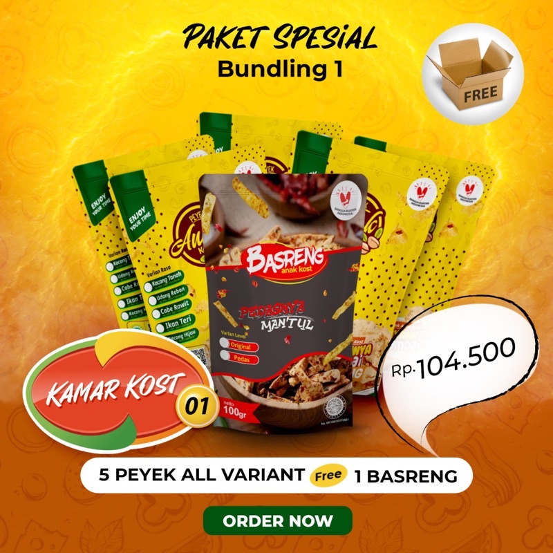

PEYEK ANAK KOST PAKET SPESIAL KAMAR KOST 01
