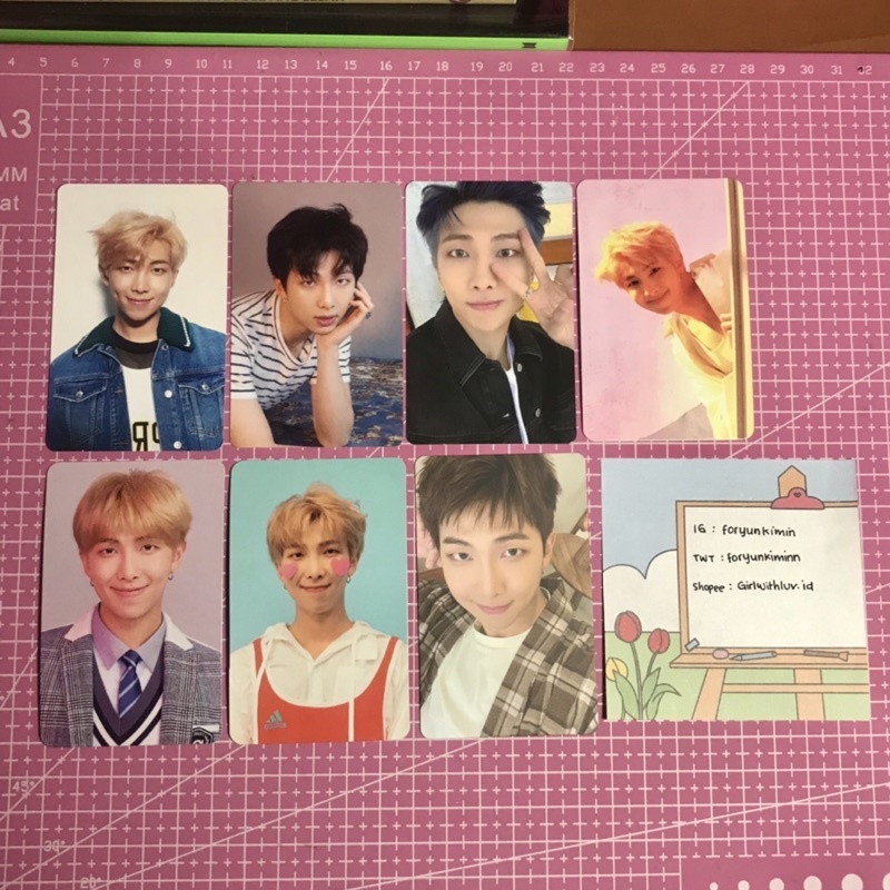 [BACA DESKRIPSI] PC PHOTOCARD RM NAMJOON BTS OFFICIAL WINPACK HER TEAR ANSWER MPC