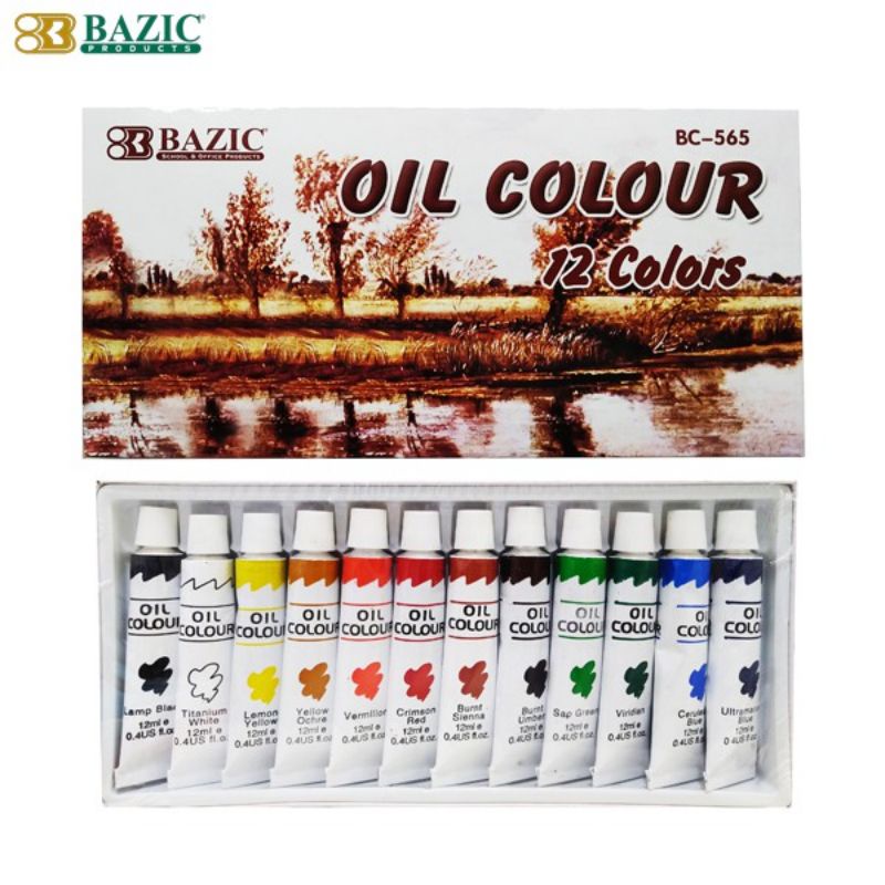 

CAT MINYAK / OIL COLOURS BAZIC BC-565
