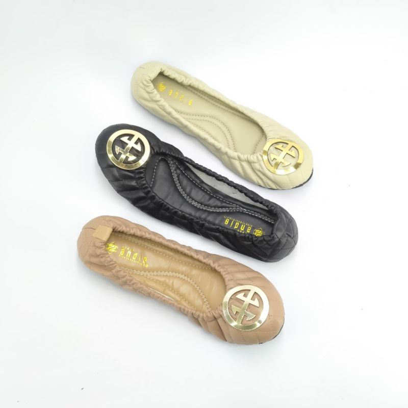 Andas Andis - Sepatu Flatshoes Ballerina Wanita Berty