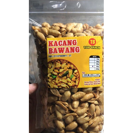 

Ready KACANG BAWANG @500 Gram TOP SNACK