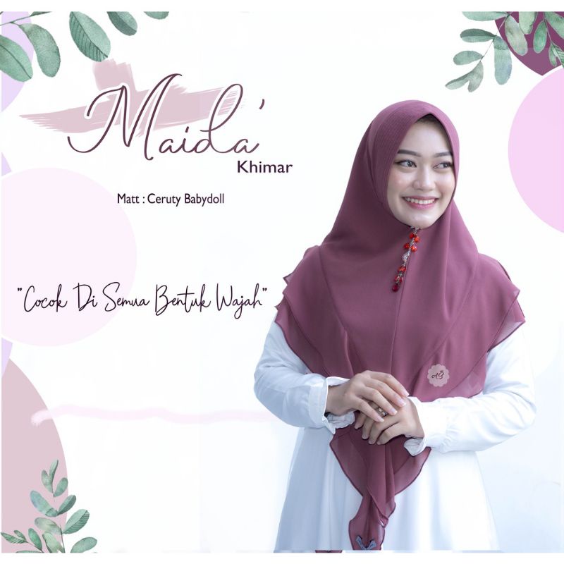 maida khimar by ayu sandra