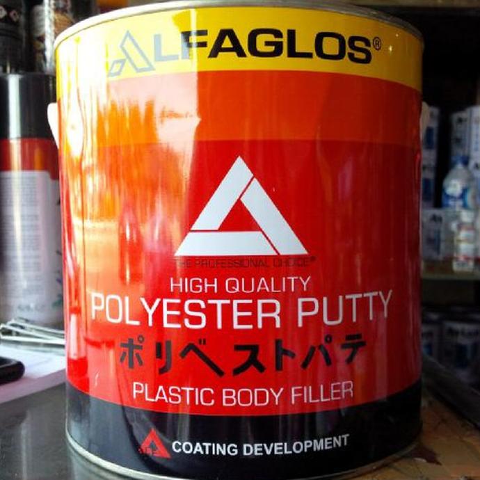 DEMPUL ALFAglos 5KG / DEMPUL BESI CAT MOBIL / Dempul Plastik