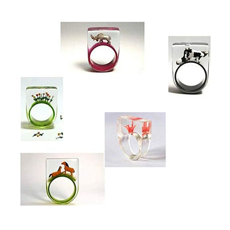 SIY  Assorted Sizes Square Ring Mold DIY Rectangular Head Ring Jewelry Making US 7-12