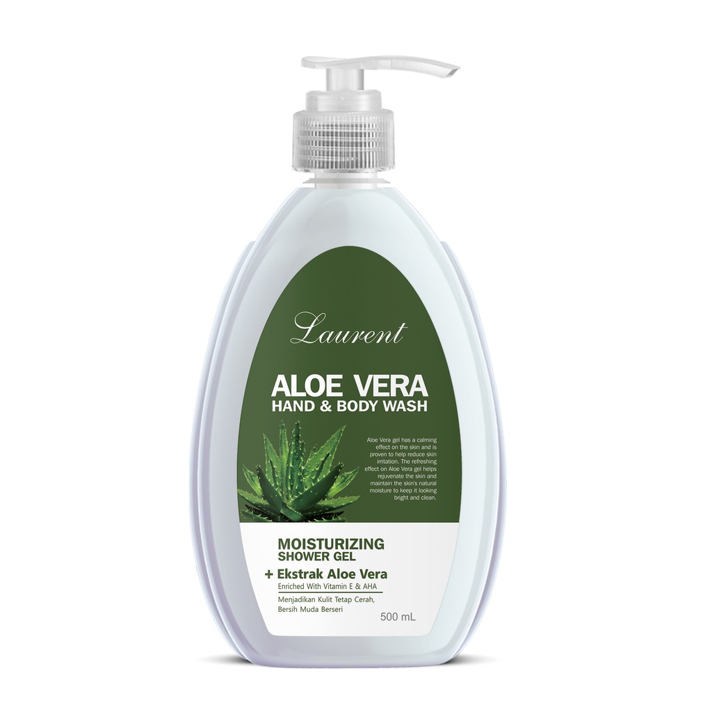 Laurent Aloe Vera Hand &amp; Body Wash 500ml