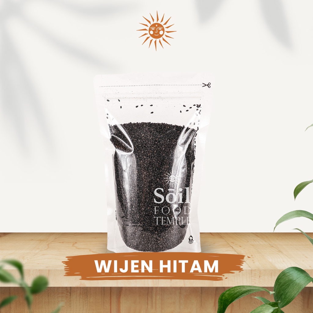 

Black Sesame Seeds Biji Wijen Hitam 100gr