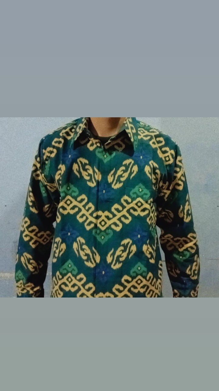 Kemeja Batik Pria Lengan Pendek Priyangan