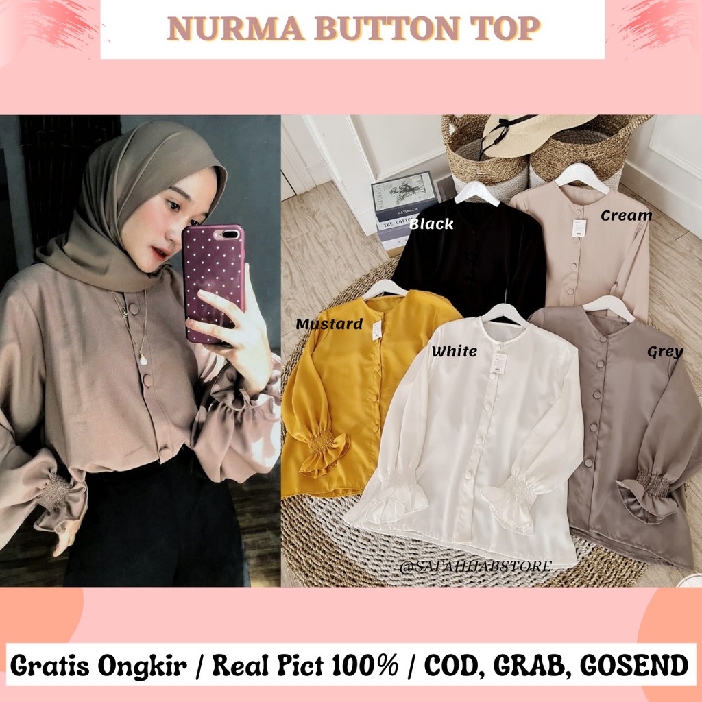 NURMA BUTTON TOP