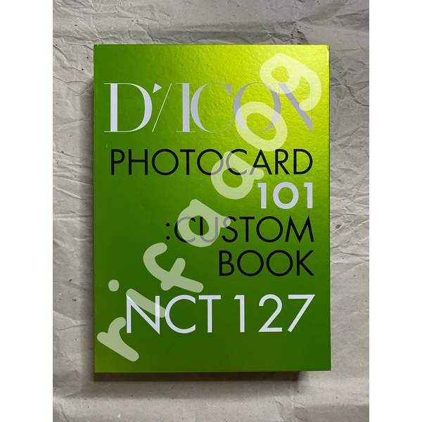 PC dicon haechan set + binder dicon + sleeve dicon nct 127