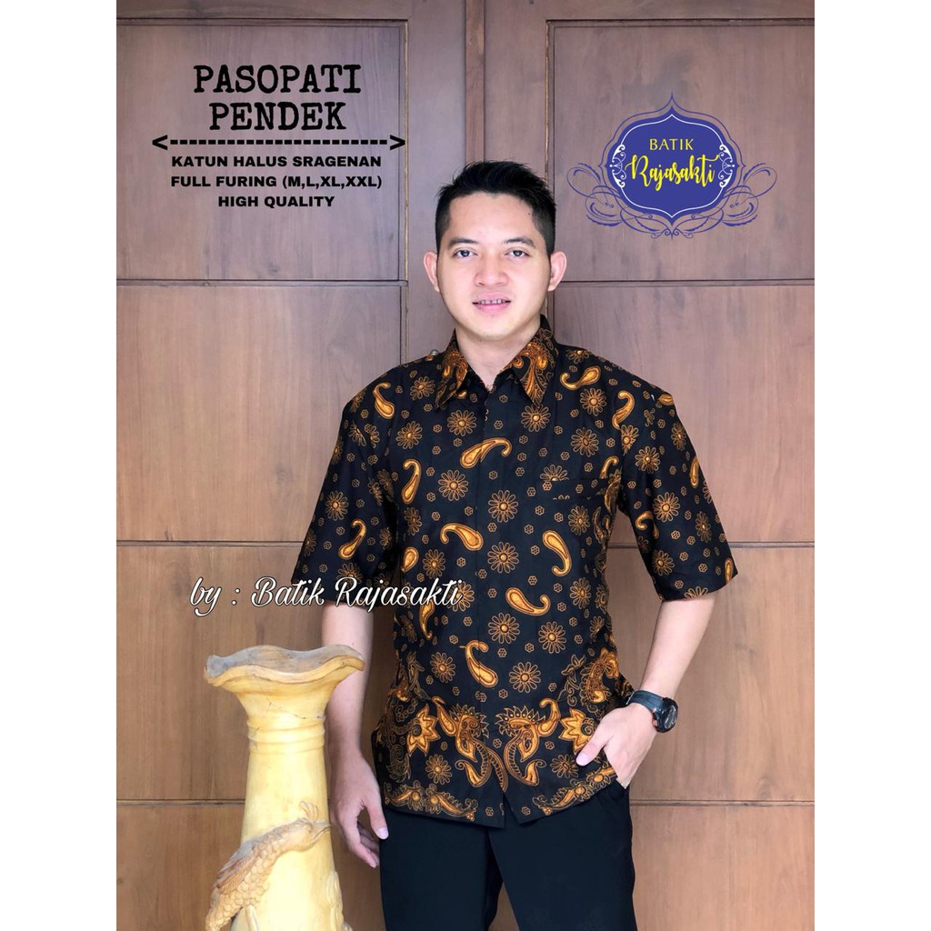 PASOEPATI RAJASAKTI KEMEJA BATIK SOLO PRIA LENGAN PENDEK LAPIS FURING ATASAN BATIK PREMIUM MODERN KATUN HALUS BAHUWIRYA  BANAMITRA BANAMITRA PUTIH BANGSAWAN BAYU PUTRA BERLIAN BIRU BHARATAYUDA BIMASENA BIRENDRA BIRU INDAH BRAHMAKERTA BRAHMAKERTA MERAH BUD