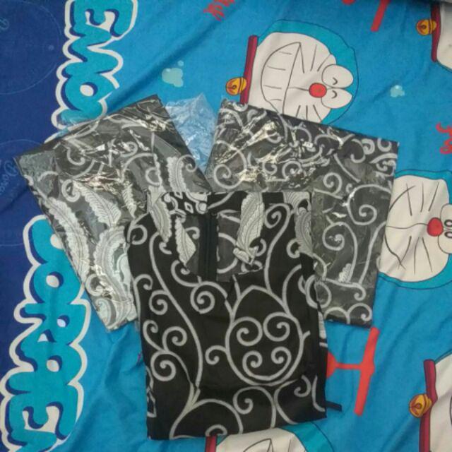 Batik Couple Keluarga Maura Ruffle Ndoro Jowi Dnt Motif Ulira Abu Terbaru Terlaris