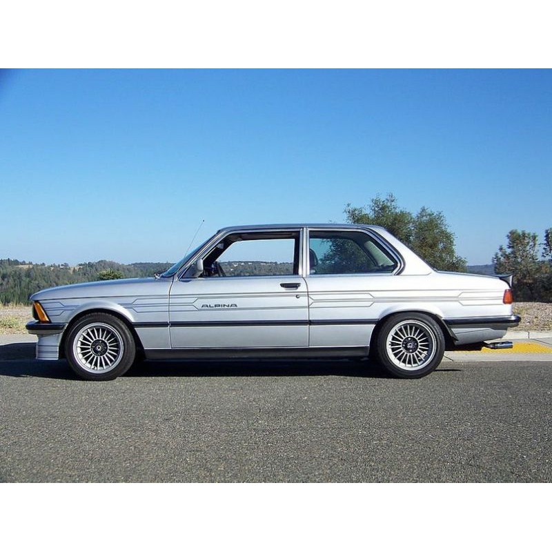 Sticker Decals BMW Alpina Klasik E21 E30 E24 E10 classic design and classy RARE STIKER
