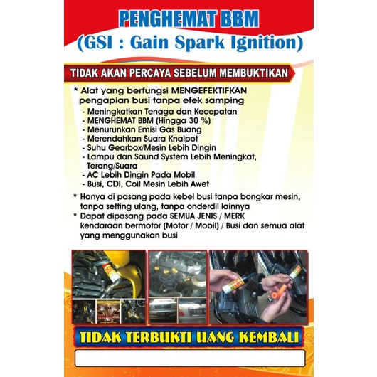 GSI kabel busi tipe setandar reacing